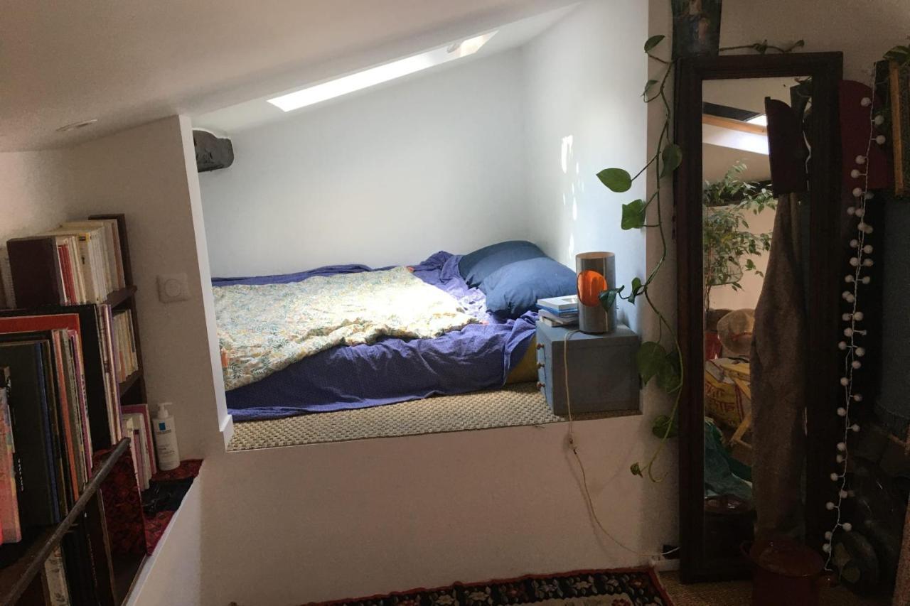 Apartament Bright Atypical Duplex In Menilmontant Paryż Zewnętrze zdjęcie